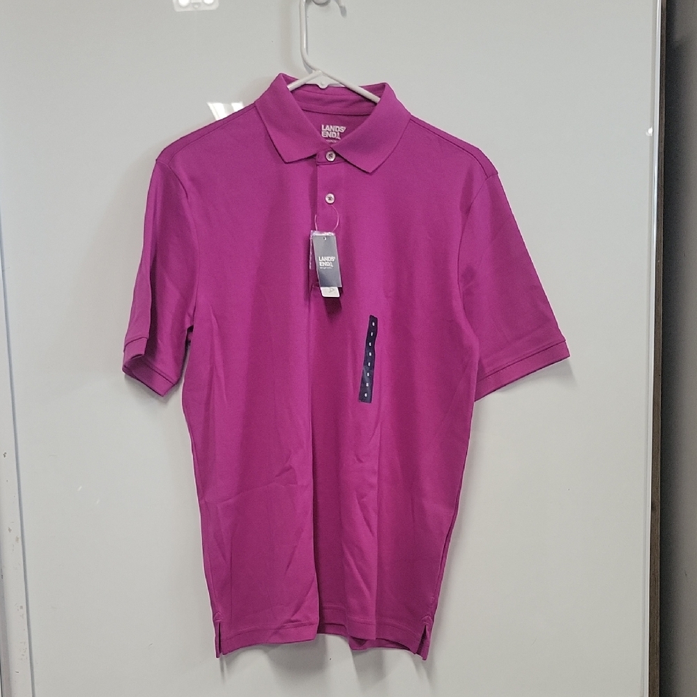 Lands End Mens Polo Size Small